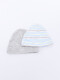 GORRO PARA BEBÉ GRIS MELANGE M
