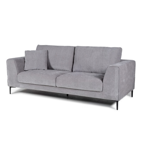 Sofá Sky - Tela Microfibra - 3 cuerpos 6686-7 Gris