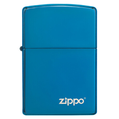 Encendedor Zippo Azul Logo 0