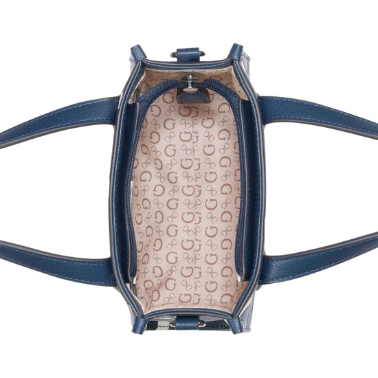 Cartera Guess Forber Azul Logo 0