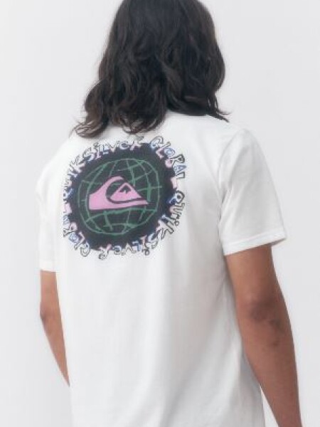 T-SHIRT QUIKSILVER 40608 BLANCO