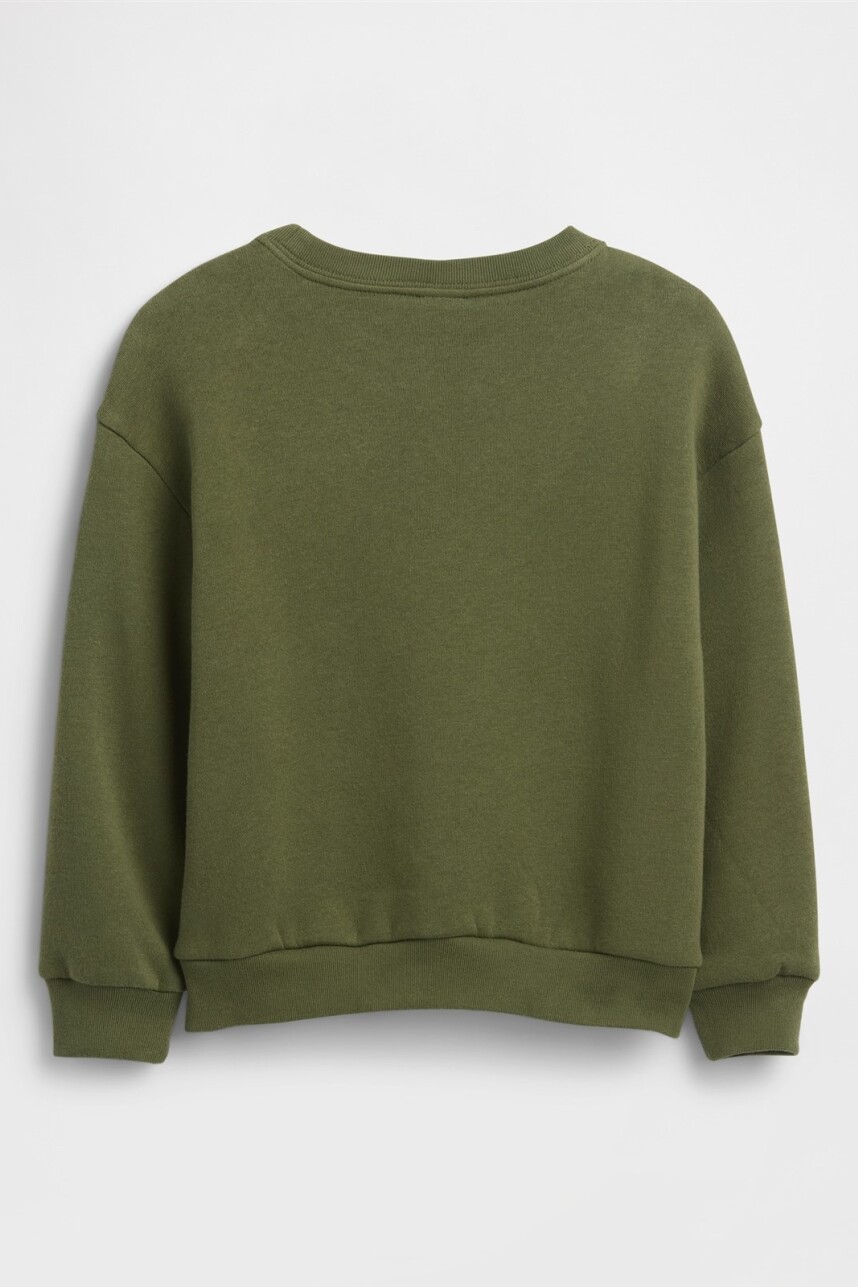 Buzo Deportivo Toddler Niña Army Jacket Green