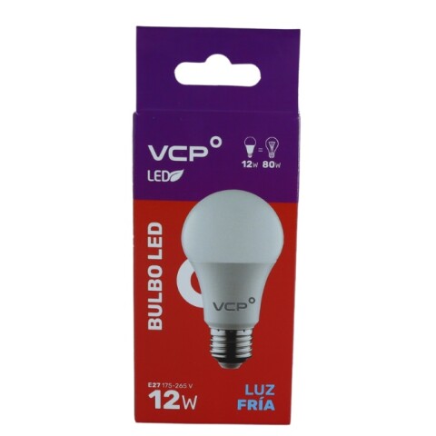LAMPARA LED BULBO 12W E27 6500K LAMPARA LED BULBO 12W E27 6500K