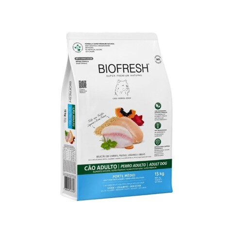 BIOFRESH PERRO ADULTO RAZA MEDIANA 15KG BIOFRESH PERRO ADULTO RAZA MEDIANA 15KG