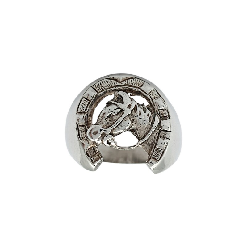 Anillo Caballo-Plata 925-Sin Piedra-AN4460 sinpiedra