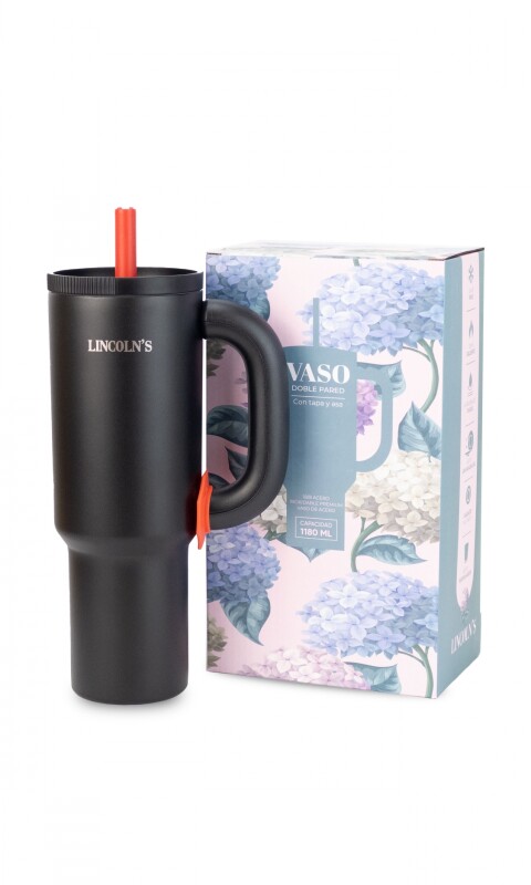 VASO TERMICO OASIS NEGRO
