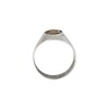 Anillo Profesión Laboratorista -Plata y Oro - AP5052 sinpiedra