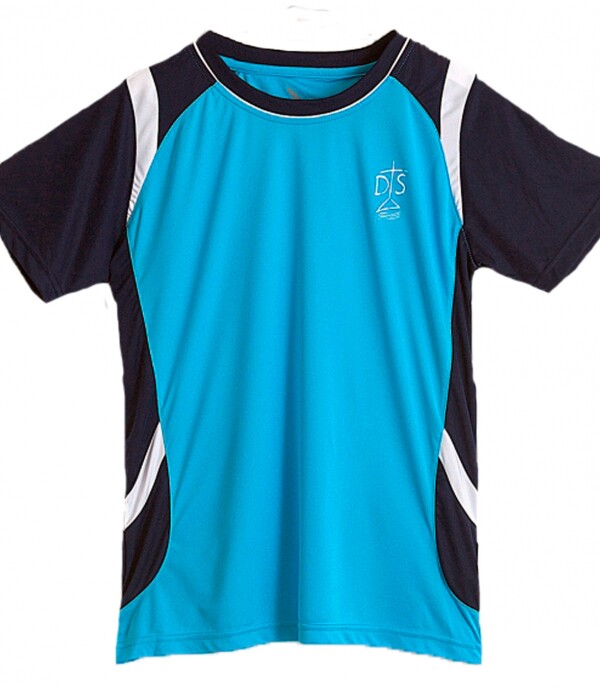 T-shirt Hockey Colegio La Mennais Celeste