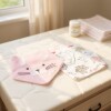 Set baberos bandana x3 raton rosa