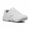 Zapatillas Championes De Tenis Para Hombre Lotto IF12 Blaco y Plateado