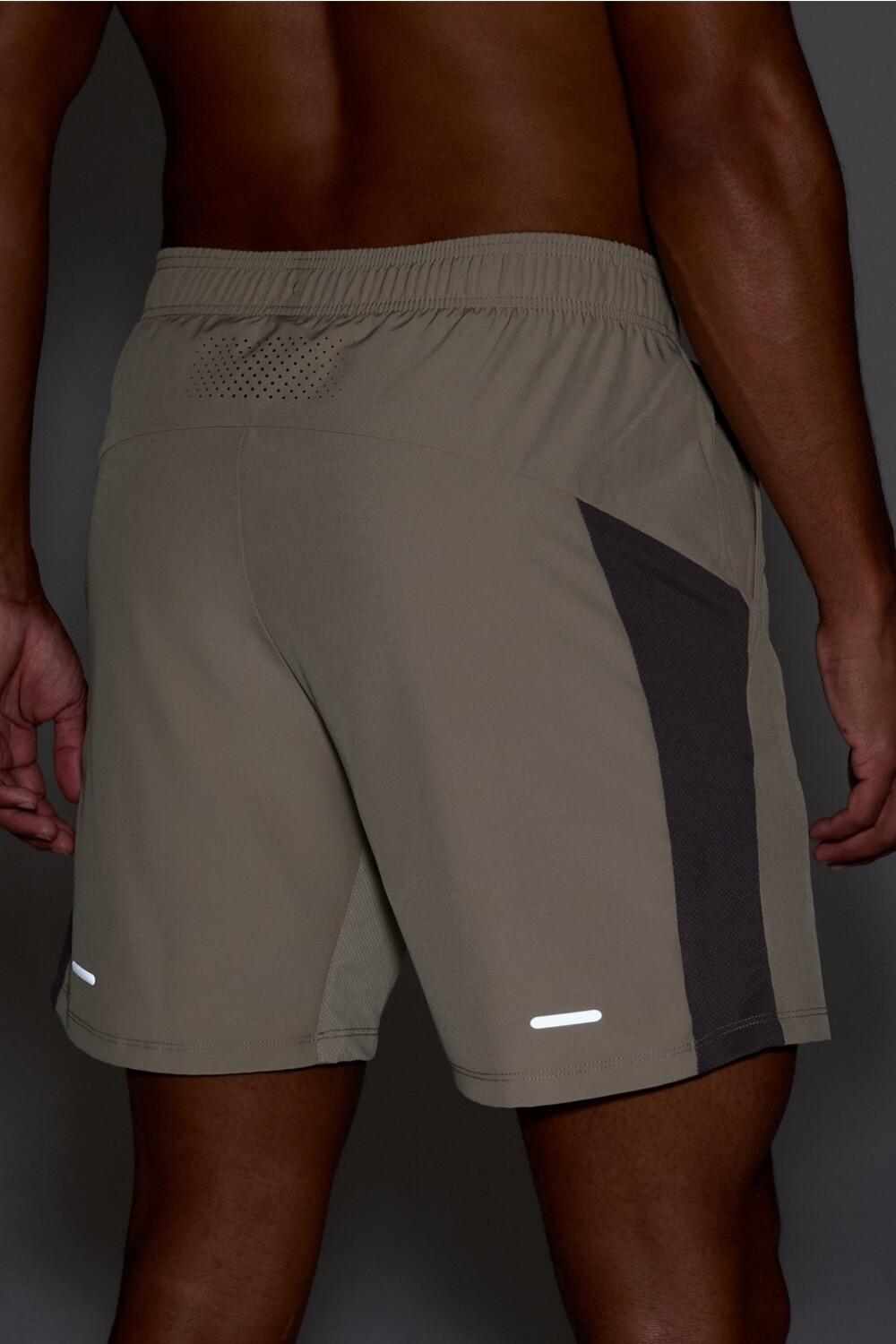 Short The 7 Infinite Short (Unlined) O2 Run Short Hombre Brutalist Khaki / Taupe Slate