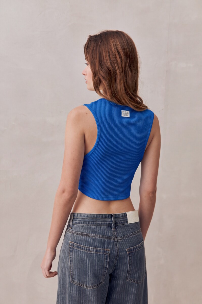 TOP GERANIO Azul Francia