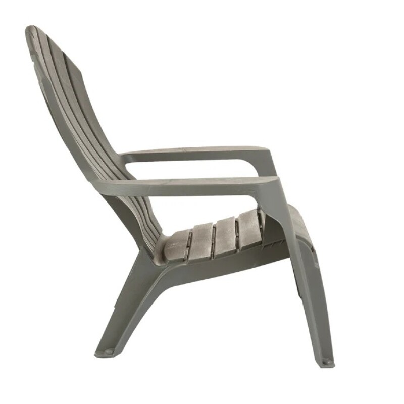 Sillón Miami Gris Grafito Ecológico Textura Simil Madera Sillón Miami Gris Grafito Ecológico Textura Simil Madera