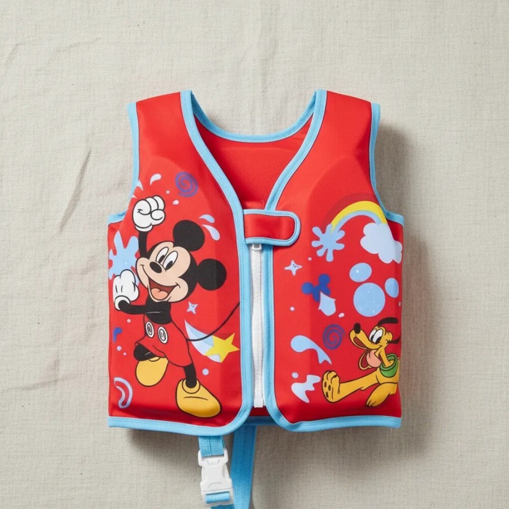 Flotador bebe chaleco con correa 1-3 años Mickey