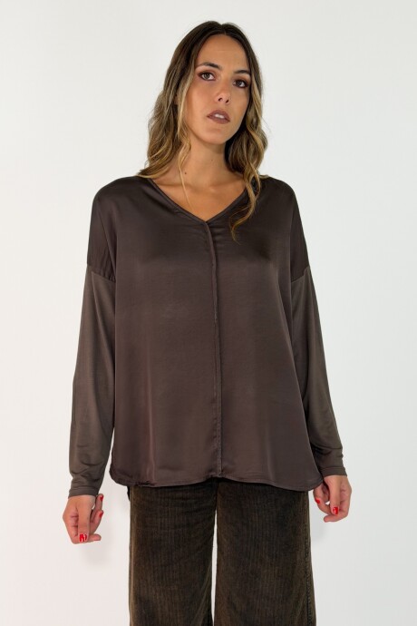 BLUSA MONTANA Chocolate