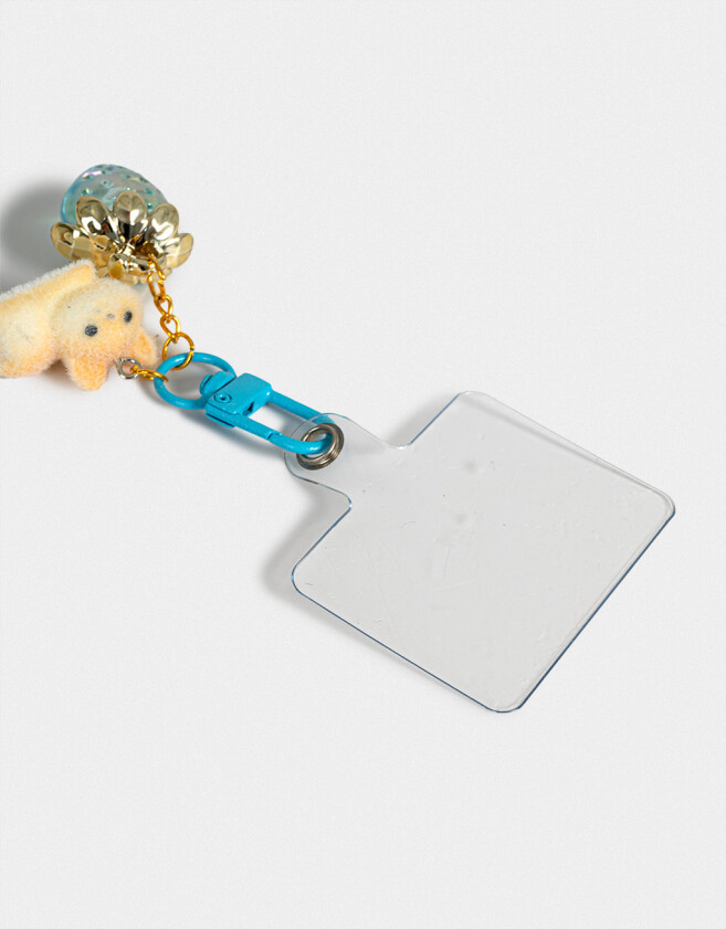 Accesorios De Celular Varios Accesorios Celular Accesorio Para Celular Con Charm - Azul Celeste