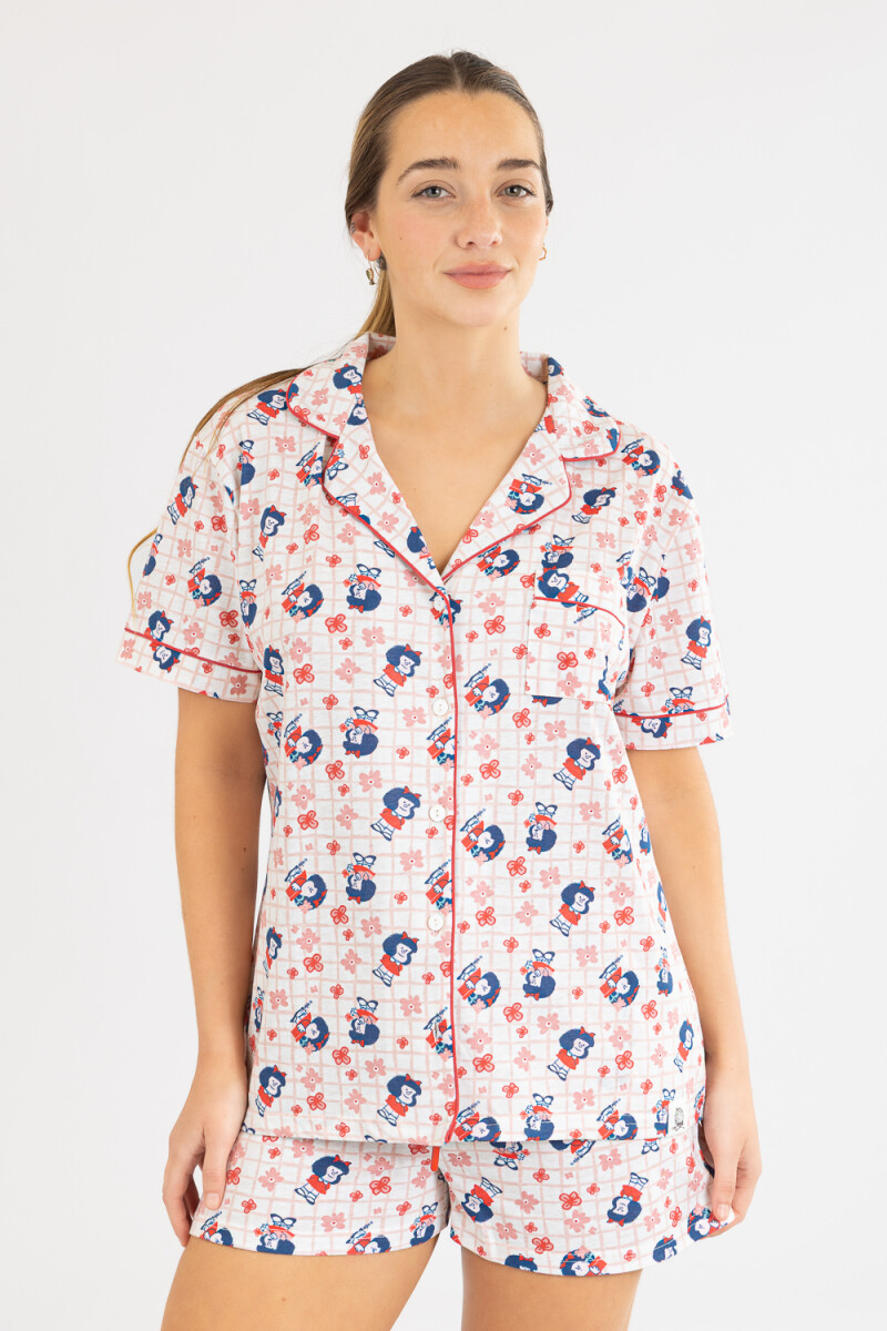 Pijama mafalda 2 - Rosado 