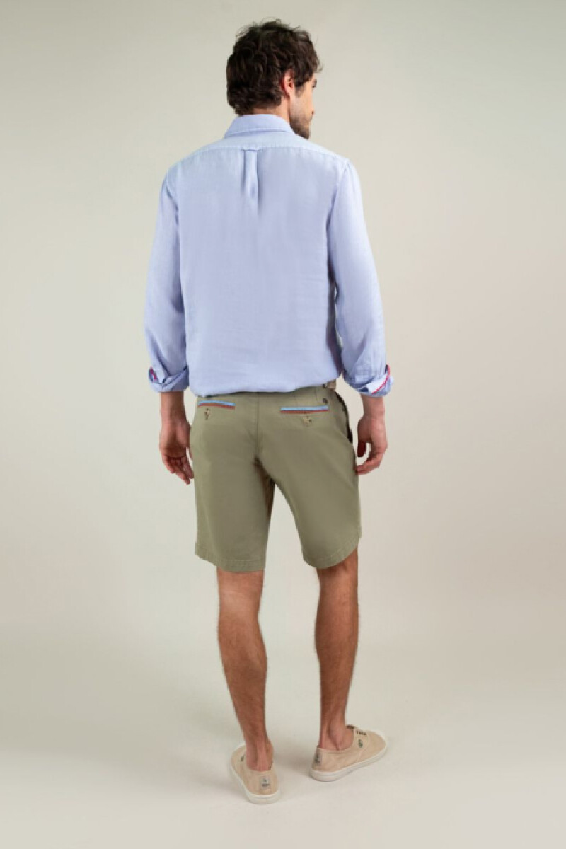 Bermuda El Ganso - Clásica Kakhi