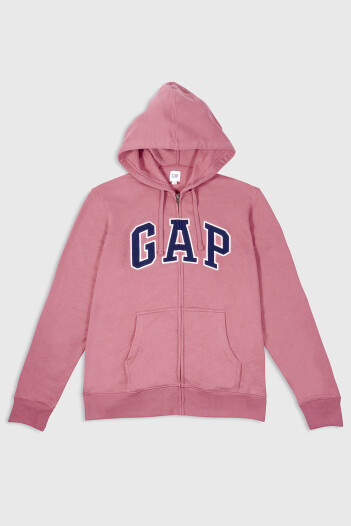 Canguro Con Cierre Logo Gap Hombre Mauve Moves