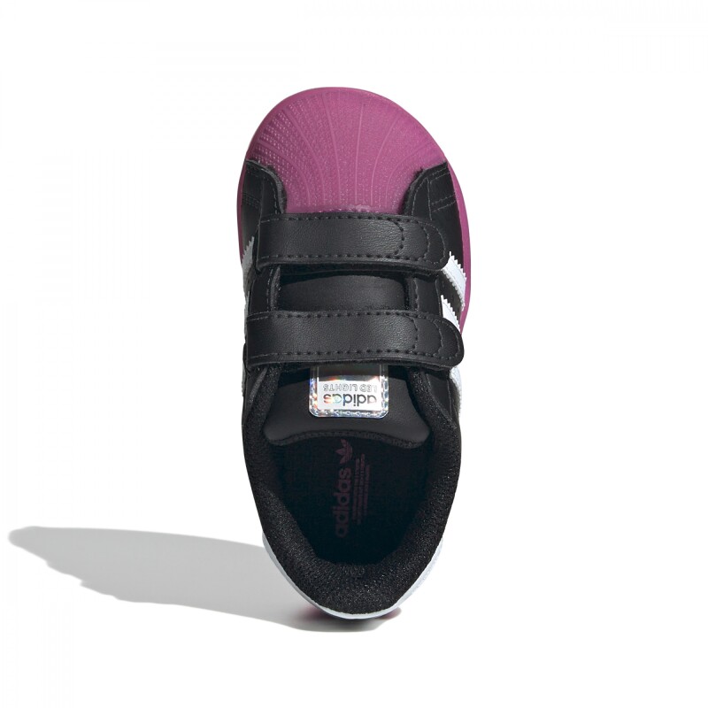 Zapatillas Superstar Led Lights de Niños Negro