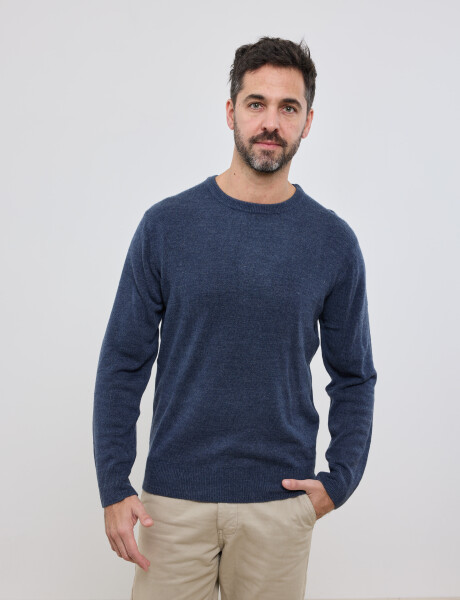 470413 SWEATER HARRINGTON URBAN Azul Melange