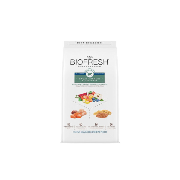 ALIMENTO CACHORROS BIOFRESH RAZAS GRANDES 15KG ALIMENTO CACHORROS BIOFRESH RAZAS GRANDES 15KG