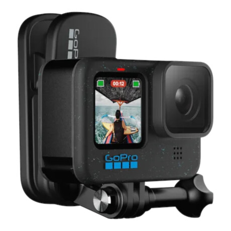 Gopro - Clip Giratorio y Magnético ATCLP-001. Rotación 360°. Clip con Imán. Color Negro. 001