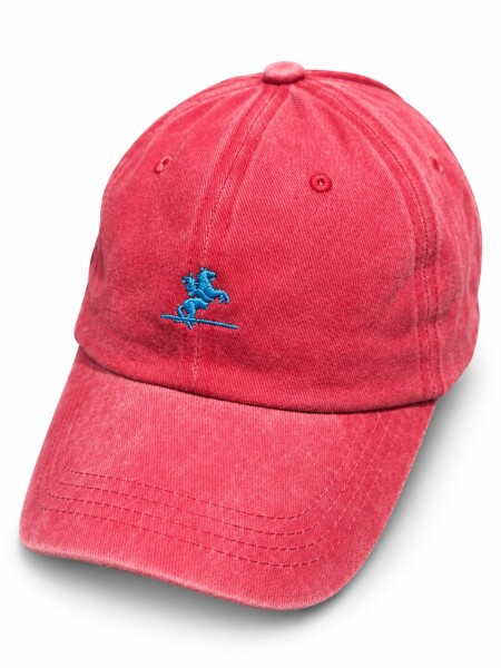 Gorra Visera Bagual Rojo