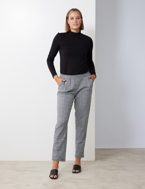 Pantalon Gales NEGRO/BLANCO