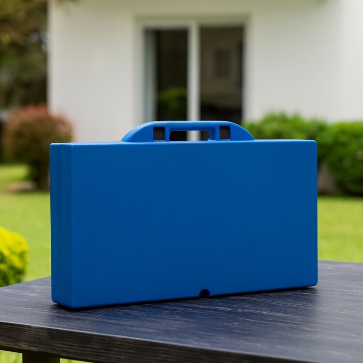 MESA PLEGABLE + 4 SILLAS MOR MESA PLEGABLE + 4 SILLAS MOR