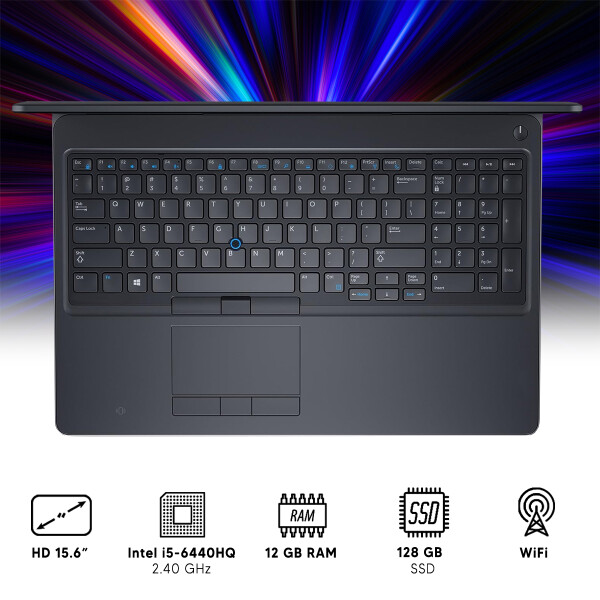 Notebook Dell Latitude E5570 I5 / 12 Gb Ram / 128 Gb Ssd NOTEBOOK RFPL DELL E5570 I5/12/128/15.6"