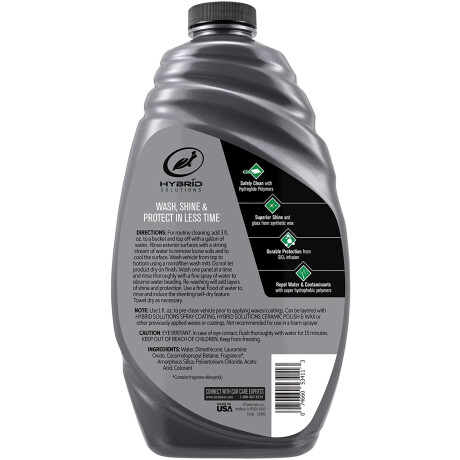 LIMPIEZA Y ACABADO - SHAMPOO CON CERA P/TRATAMIENTO CERAMICO 1.42 LTS TORTUGA (TURTLE WAX) LIMPIEZA Y ACABADO - SHAMPOO CON CERA P/TRATAMIENTO CERAMICO 1.42 LTS TORTUGA (TURTLE WAX)