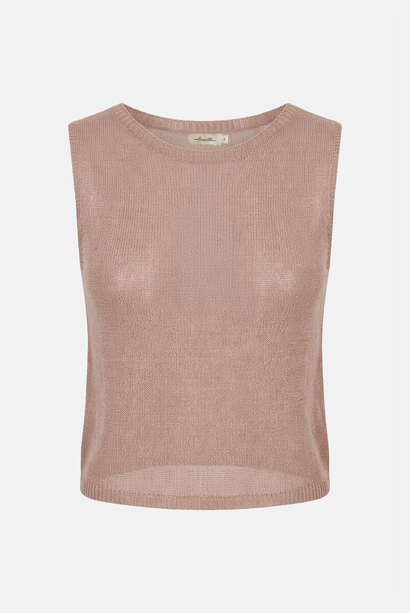 TOP TEJIDO ANA - ROSA 