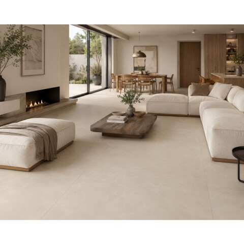 Porcelanato para piso y pared Copan Beige 92x92cm mate y rectificado Porcelanato Para Piso Y Pared Copan Beige 92x92cm Mate Y Rectificado