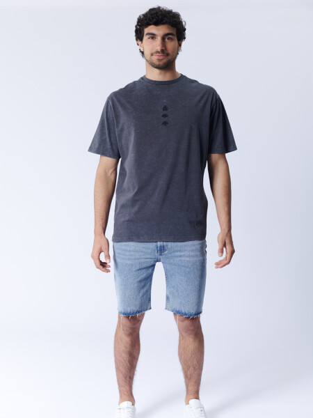 Bermuda jean Azul Claro