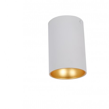Aplique Para Techo Cromado Interior En Dorado 1 Luz Cromado Blanco-Doradp