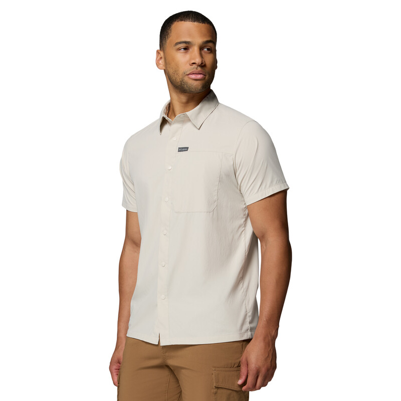 Camisa Sage Peak SS Hombre DARK STONE