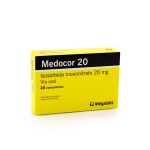 MEDOCOR 20 MG. CJ X 20 COMPRIMIDOS única