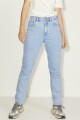 Jeans Berlin Tiro Alto Light Blue Denim