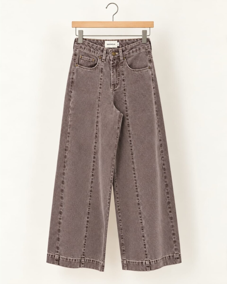 Pantalon Checa - Denim Tostado 