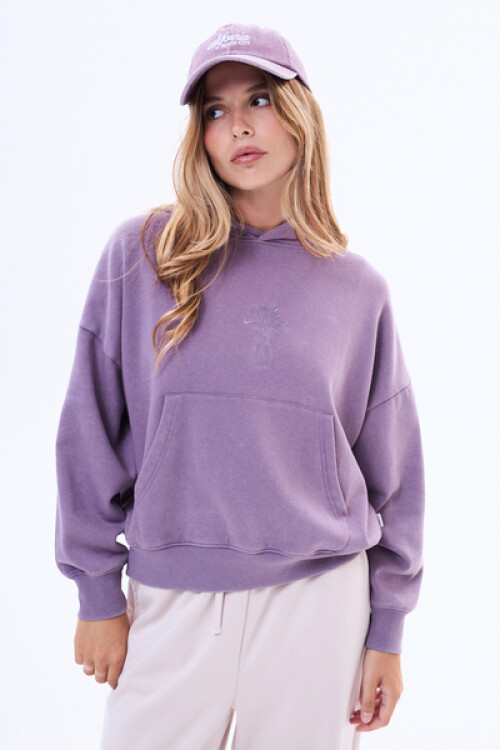 Buzo de felpa Bahia Violeta