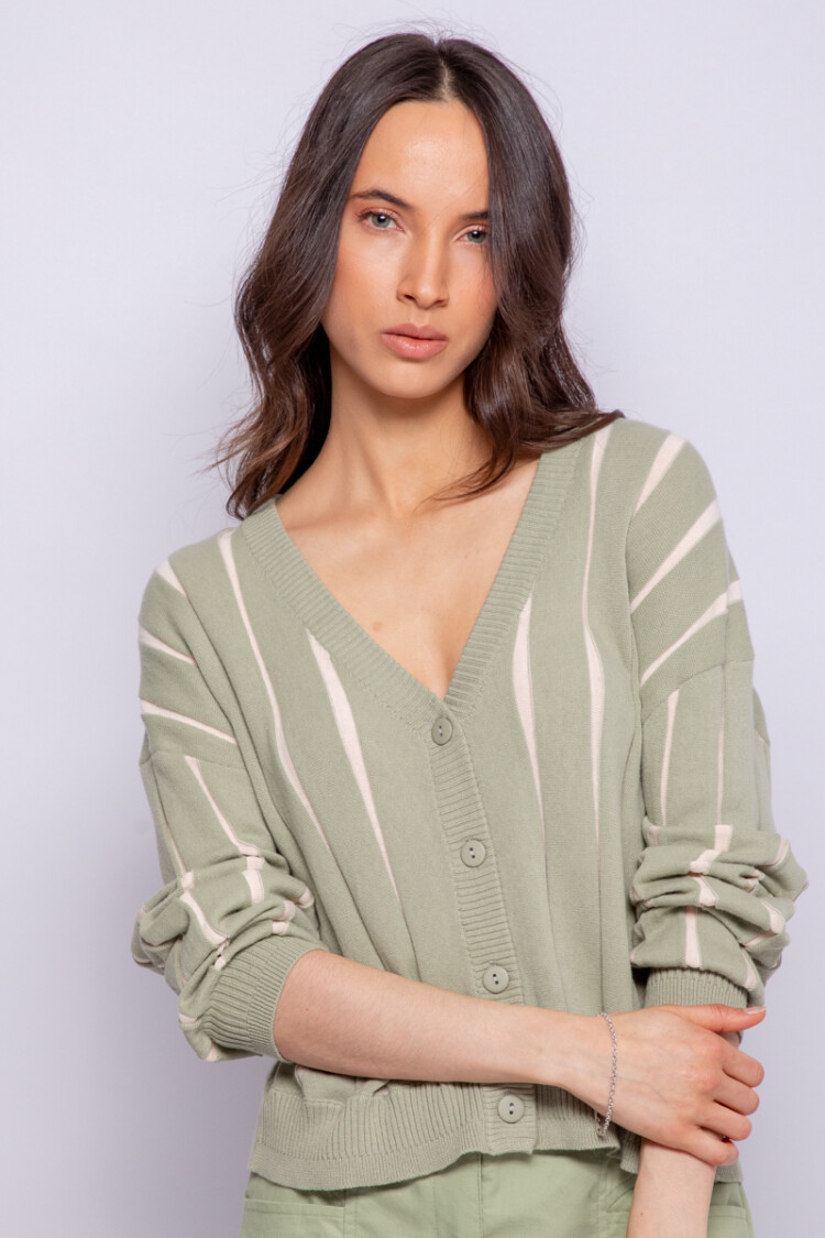 CARDIGAN ODINA Verde Monte