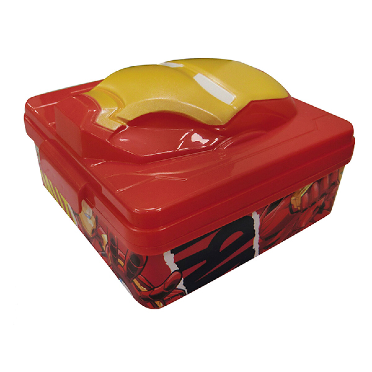 Vianda infantil 3D 12 x 6 cm - Ironman 