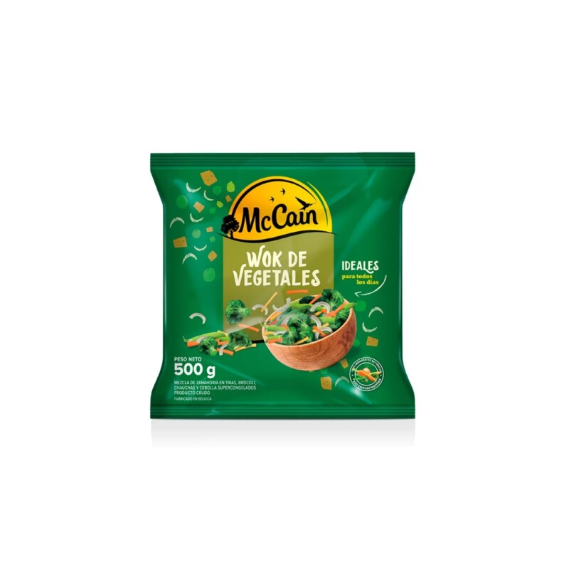 Wok vegetales McCain - 500 gr Wok vegetales McCain - 500 gr