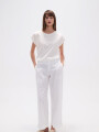 Pantalon Mange Marfil / Off White