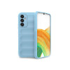 Protector Samsung Galaxy A34 engomado con textura color celeste Protector Samsung Galaxy A34 Engomado Con Textura Color Celeste