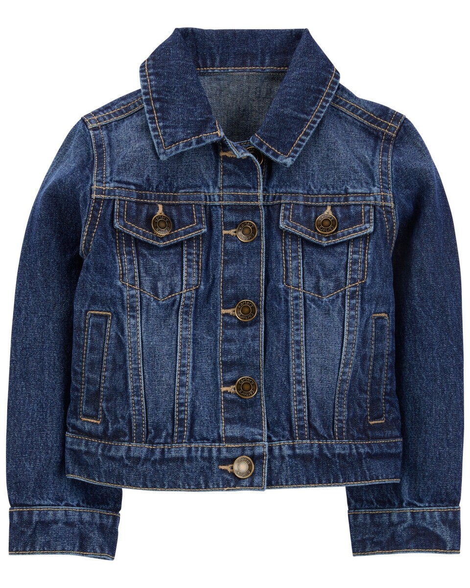 Campera jean clásica 