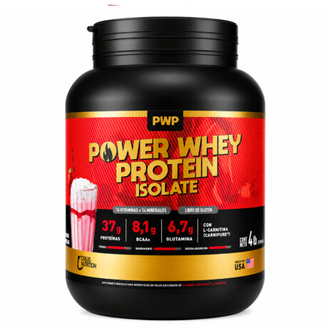 Power Whey Protein Isolate Frutilla Power Whey Protein Isolate Frutilla