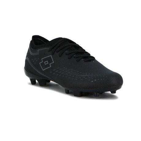 Lotto Minza Futbol Cancha Md Unisex Negro-Negro