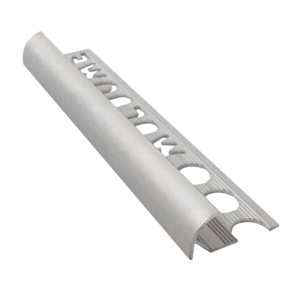 GUARDACANTO ALUMINIO 12 MM PLATA MATE 2500 MM Guardacanto Aluminio 12 Mm Plata Mate 2500 Mm